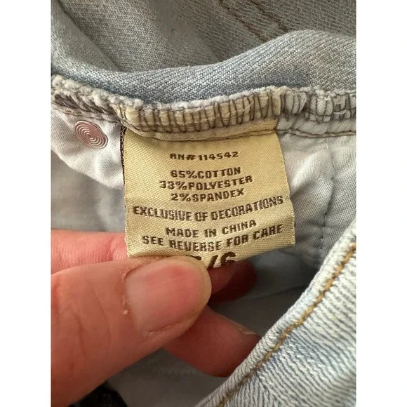 Jou Jou denim rhinestone short shorts‎ - Picture 4 of 6